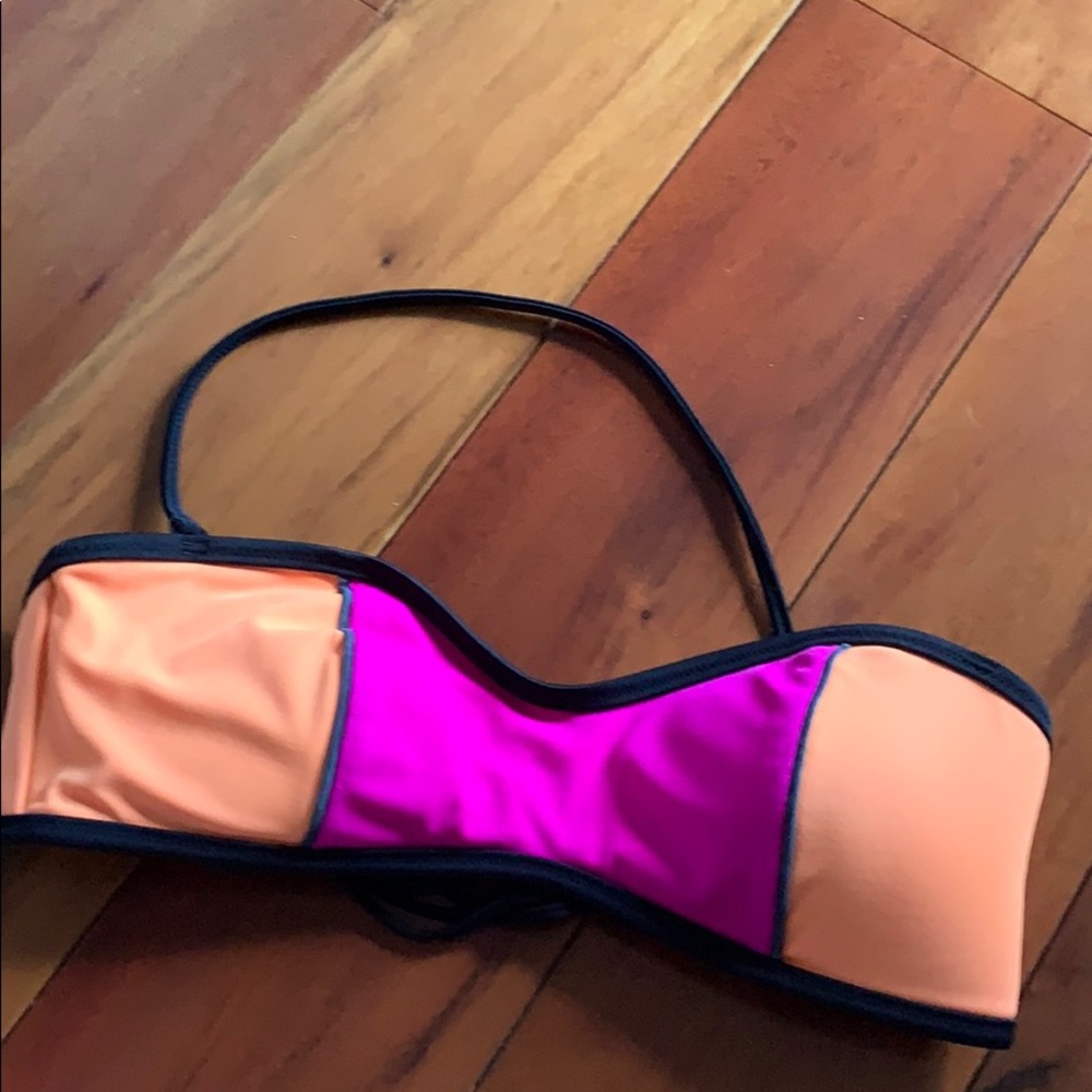 reversible bandeau bikini top